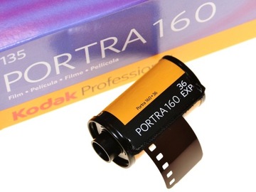 Kodak Profesional Portra 160/36 film kolor