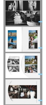 ФОТОКНИГА DVD 20 ШАБЛОНОВ 30x42см (30x21) 2x A4