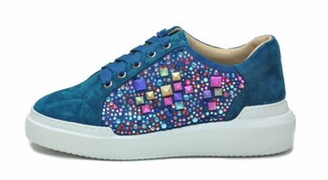 ALMA EN PENA V19156 PETROL PÓŁBUTY 39