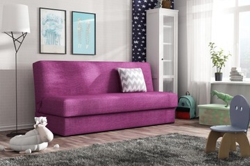 LUIZA MINI mała wersalka wybór kolorów łóżko sofa