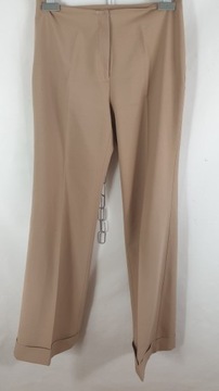 mango ELEGANCKIE SPODNIE DAMSKIE jedwab roz s/m