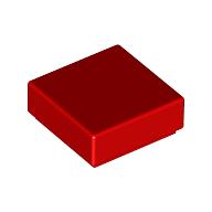 lego płytka gładka 1x1 czerwony 3070 307021 2szt