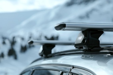 Thule 7106 EVO WINGBAR Алюминиевый багажник на крышу, ЧЕРНЫЙ