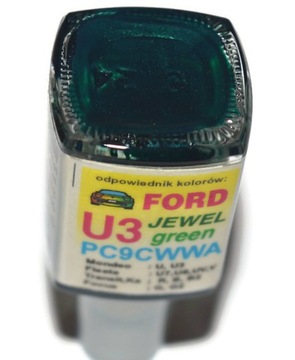 FORD JEWEL GREEN LAKIER ZAPRAWKA DO RYS ARA 10 ML