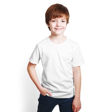 DZIECIĘCA KOSZULKA T-SHIRT na WF 150g r 122