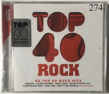 TOP 40 ROCK Aerosmith, Santana, Toto 2CD JAK NOWE