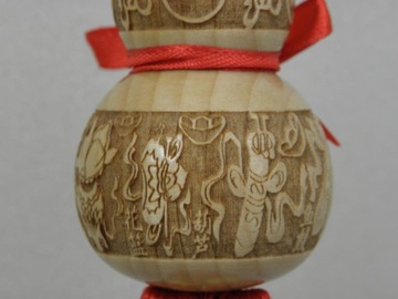 Выкройка бутылочной тыквы (У Лу) 7 - Фэн Шуй