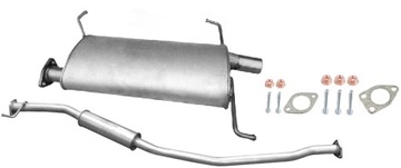 TŁUMIK ŚRODKOWY KOŃCOWY MITSUBISHI GRANDIS 2.4