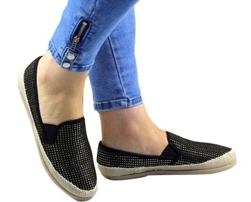 Buty Damskie Espadryle Tenisówki Trampki Slip On38