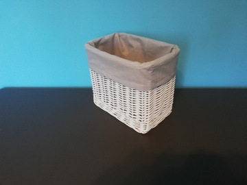 Koszyk Kosz Pojemnik wiklinowy 30x20x25 PRODUCENT