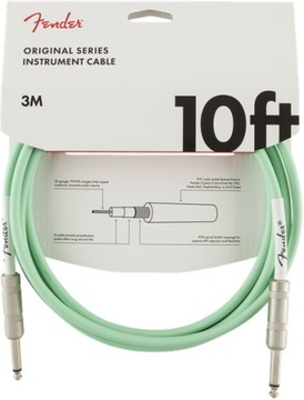 FENDER ORIGINAL SERIES - Kabel gitarowy 3m