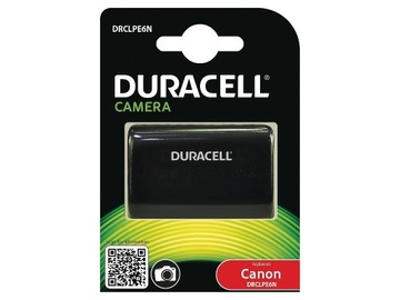 2X BATERIA AKUMULATOR DURACELL LP-E6 LP-E6N DO CANON 5D 7D + ŁADOWARKA LCD