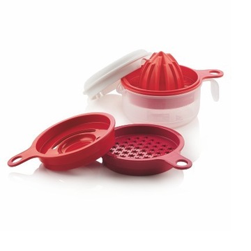TUPPERWARE POMOC KUCHENNA zestaw czerwony