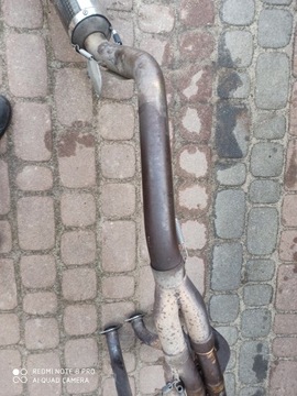 Спортивный коллектор глушителя Kawasaki ZX9R 00-04 MIG