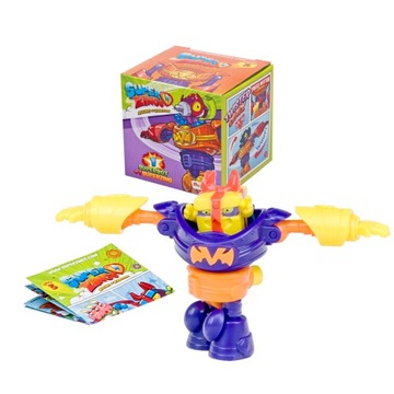 robot superbot + FIGURKA SUPER ZINGS seria 3