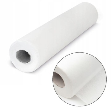 Prześcieradło włókninowe białe 60 cm x 50 m