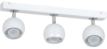 LAMPA WISZĄCA SUFITOWA KULE METALOWA PLAFON LED