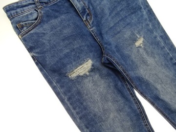 54__RESERVED__spodnie damskie JEANS dziury__38 M