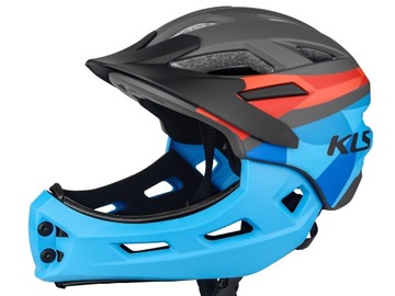Kask Full Face Kellys SPROUT blue-red - XS 47-52