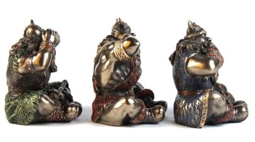 ВИКИНГ ВИКИНГИ ФИГУРКА НЕ ГОВОРИТ, НЕ СЛЫШИТ, НЕ ВИДИТ