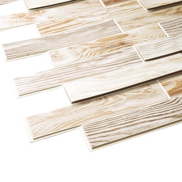 Ścienne Panele JASNE DREWNO 3D PCV Bleached Oak OUTLET DEFEKT