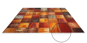 Стеновые панели Деревянная мозаика 3D ПВХ FAMED BAR