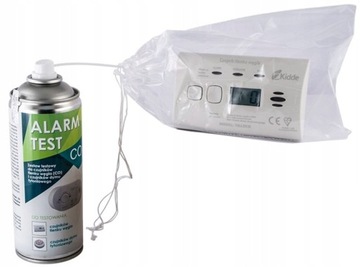 Tester Czujnika Tlenku Węgla Czadu i Dymu Papieros