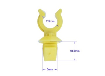 КРЫШКА КРЕПЛЕНИЯ ОПОРЫ КАПОТА FORD TRANSIT 00-06