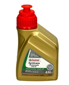 OLEJ DO SKRZYŃ BIEGÓW CASTROL SYNTRANS 75W90 0,5L