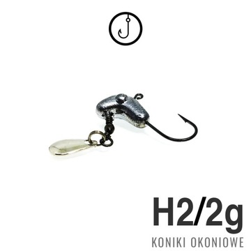 KONIKI OKONIOWE | WIRUJĄCY OGONEK |HAK 2| 2g |3szt