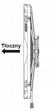 Wentylator12V Tłoczny 280mm/11' Typ Spal VA09-AP8