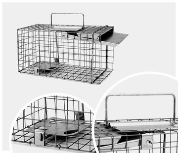 ЖИВЫЕ ЛОВУШКИ ДЛЯ КРЫС, МЫШЕЙ, ГРЫЗУНОВ, 35х17х20 СМ + БЕСПЛАТНО