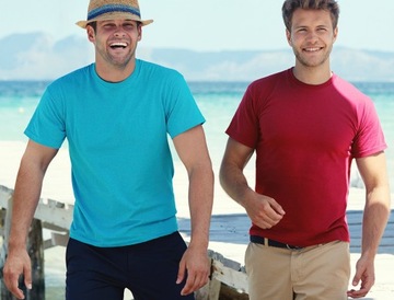 FRUIT OF THE LOOM T-SHIRT королевский синий L