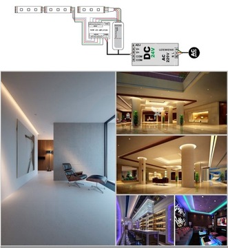 НАБОР 24В Лента 15м RGB+БЕЛАЯ 900LED RGBW 5050 3M