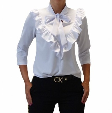 Szukasz bluzka wizytowa biała w Białe Bluzki damskie - Allegro.pl