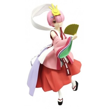 FIGURKA ANIME FuRyu RE ZERO Ram Kaguya hime