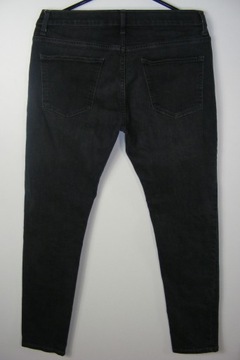 TOPMAN STRECH SKINNY jeansy guziki 32" 76 cm