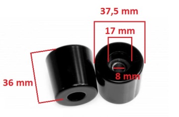 УТЯЖЕЛИТЕЛИ РУЛЕВОГО НАКОНЕЧНИКА BMW K R 900 1200 GS R