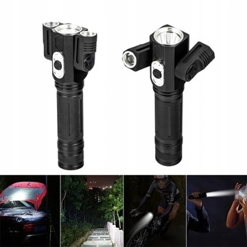 Велосипедный фонарь ТРАНСФОРМАТОРЫ, 3 светодиода, аккумулятор USB