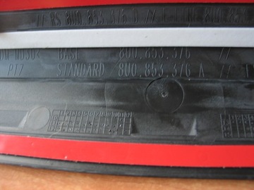 listwa progowa audi RS Q3 8U0853376D nowa tuning