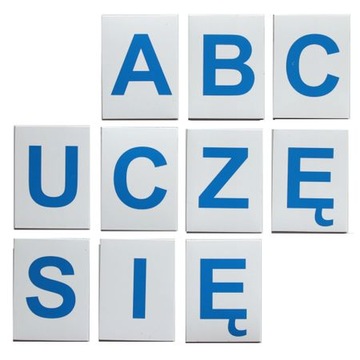 ALFABET Magnetyczy dla Dzieci, Literki dla Dzieci