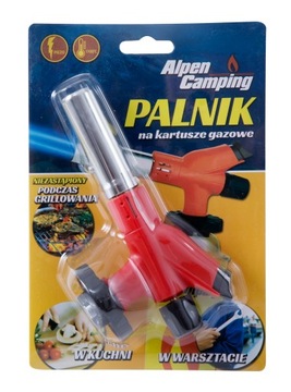 газовая горелка для картриджей Alpen Camping lutlama