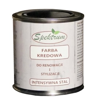 Farba kredowa - intensywna stal - 250ml