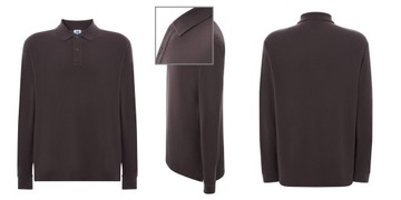 МУЖСКАЯ ФУТБОЛКА ПОЛО JHK С ДЛИННЫМ РУКАВОМ – 2XL