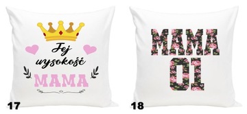 Подарочная подушка ко Дню матери Женский день 40х40см