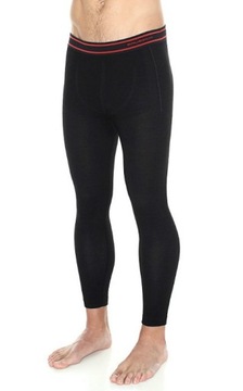 BRUBECK SPODNIE LEGINSY MĘSKIE TERMOAKTYWNE ACTIVE WOOL MERINO L