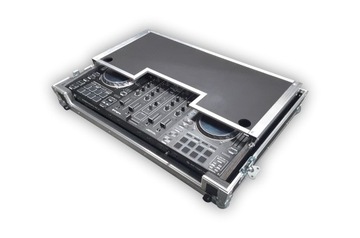 Чехол для DENON PRIME 4 на колесиках и полкой для ноутбука