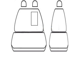 Чехлы на сиденья MERCEDES SPRINTER,VW CRAFTER 06-2017