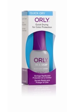 ORLY In A Snap 18 ml - szybkoschnący top z filtrem UV