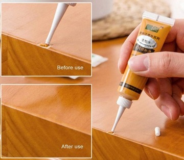 РЕМОНТНАЯ ПАСТА для ремонта мебельных панелей типа воска.
